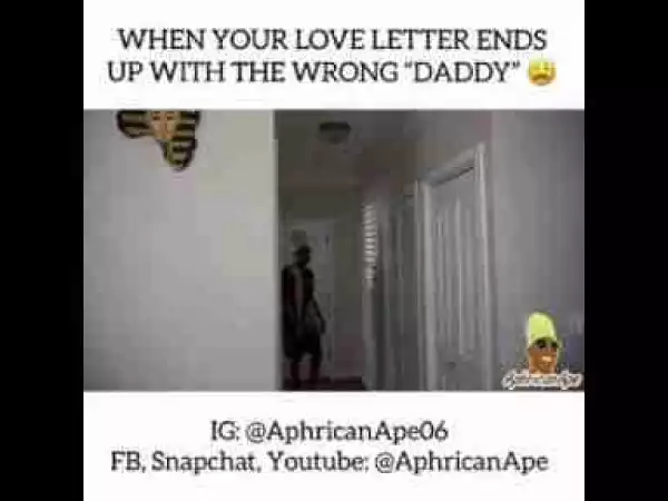 Video: Aphricanape – Love Letter Gone Wrong
